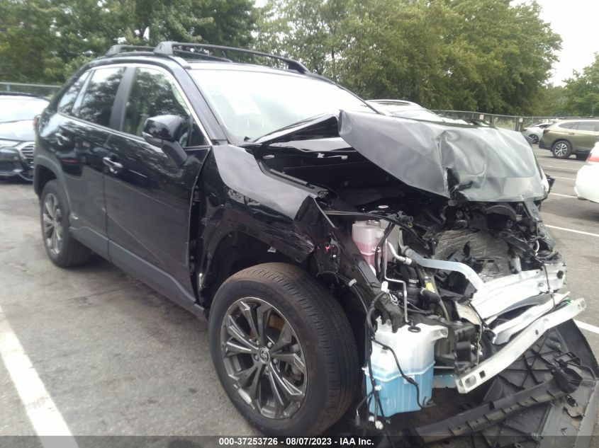 2022 TOYOTA RAV4 HYBRID XLE PREMIUM - JTMB6RFV7ND053809