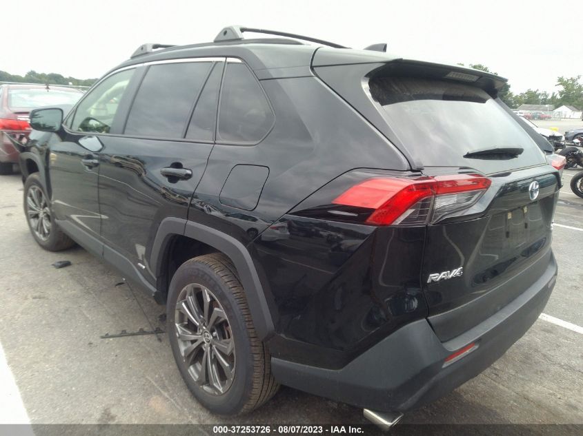 2022 TOYOTA RAV4 HYBRID XLE PREMIUM - JTMB6RFV7ND053809