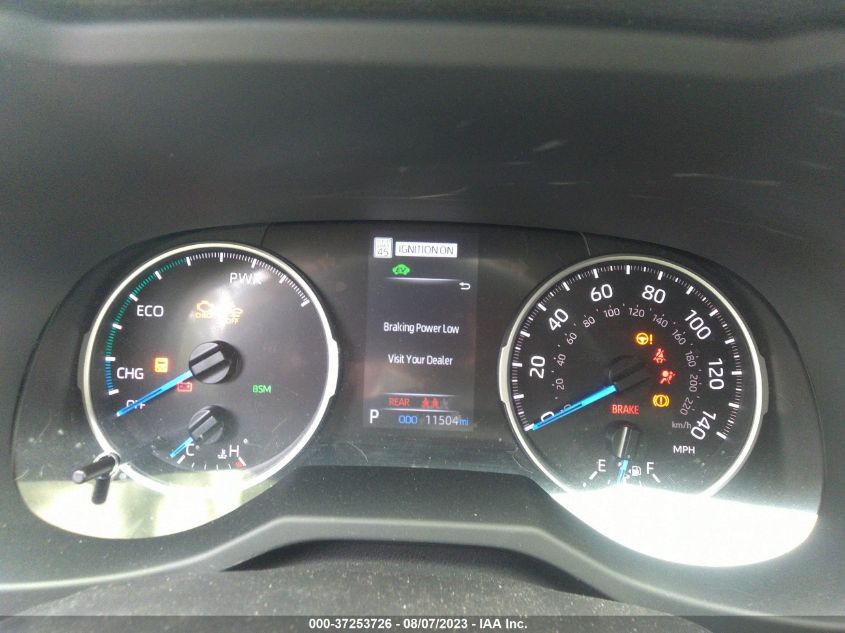 2022 TOYOTA RAV4 HYBRID XLE PREMIUM - JTMB6RFV7ND053809