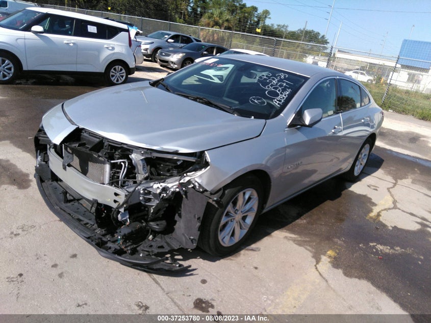 VIN 1G1ZD5ST2NF110271 2022 CHEVROLET MALIBU LT