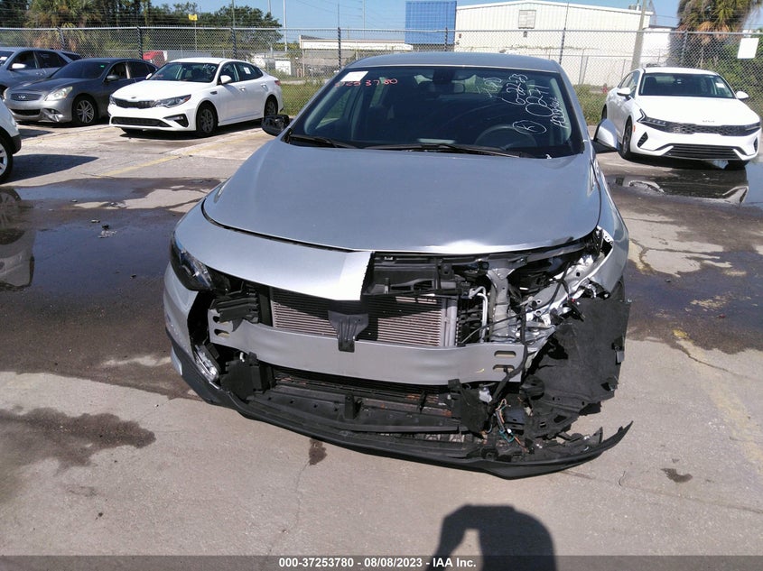 VIN 1G1ZD5ST2NF110271 2022 CHEVROLET MALIBU LT