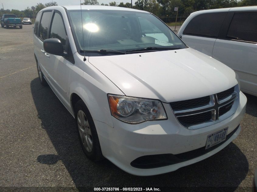 2016 DODGE GRAND CARAVAN SE - 2C4RDGBGXGR106292