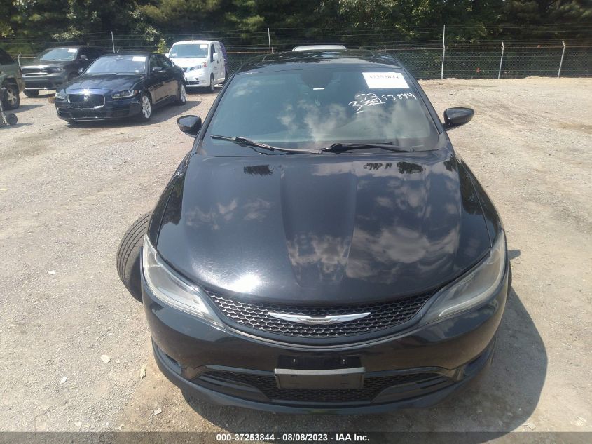 2015 CHRYSLER 200 S - 1C3CCCDG6FN624169