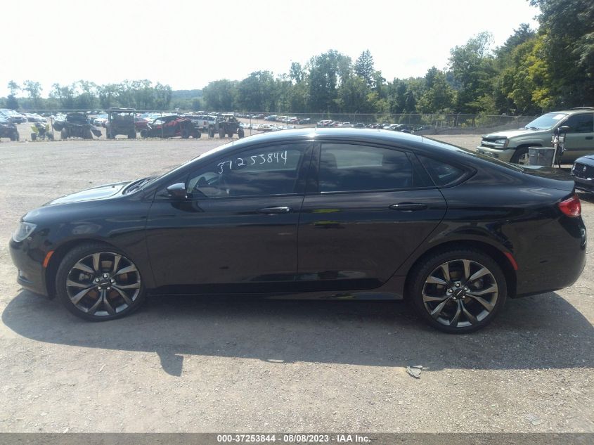 2015 CHRYSLER 200 S - 1C3CCCDG6FN624169