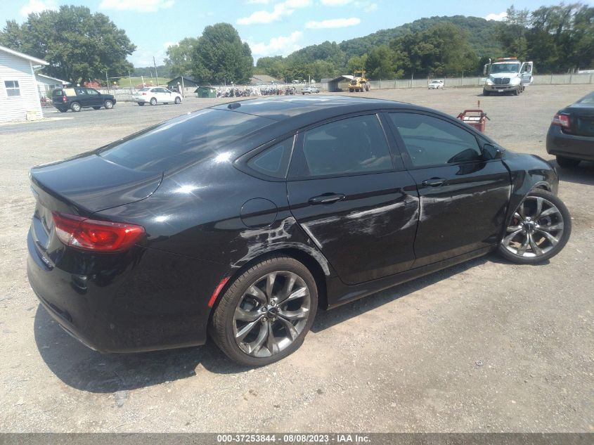 2015 CHRYSLER 200 S - 1C3CCCDG6FN624169