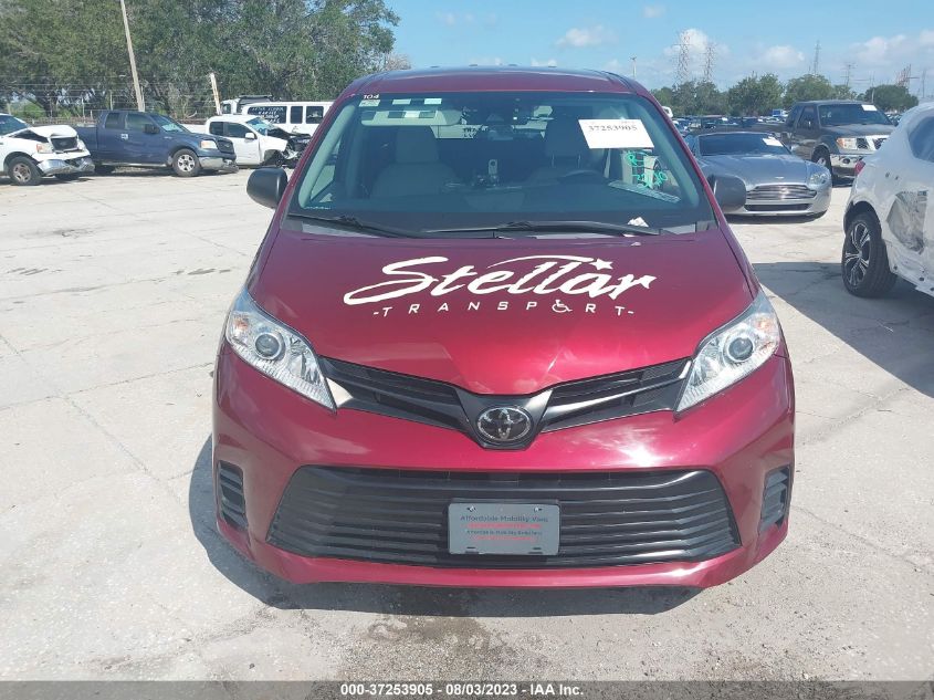 2019 TOYOTA SIENNA L - 5TDZZ3DC5KS993210