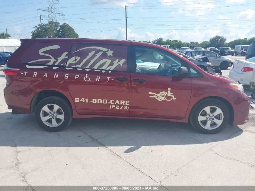 2019 TOYOTA SIENNA L - 5TDZZ3DC5KS993210