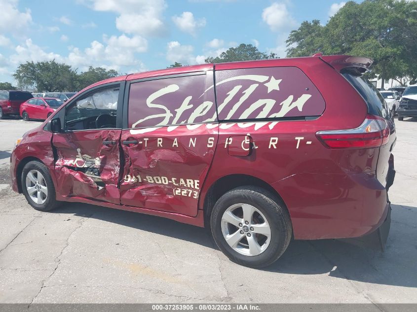 2019 TOYOTA SIENNA L - 5TDZZ3DC5KS993210