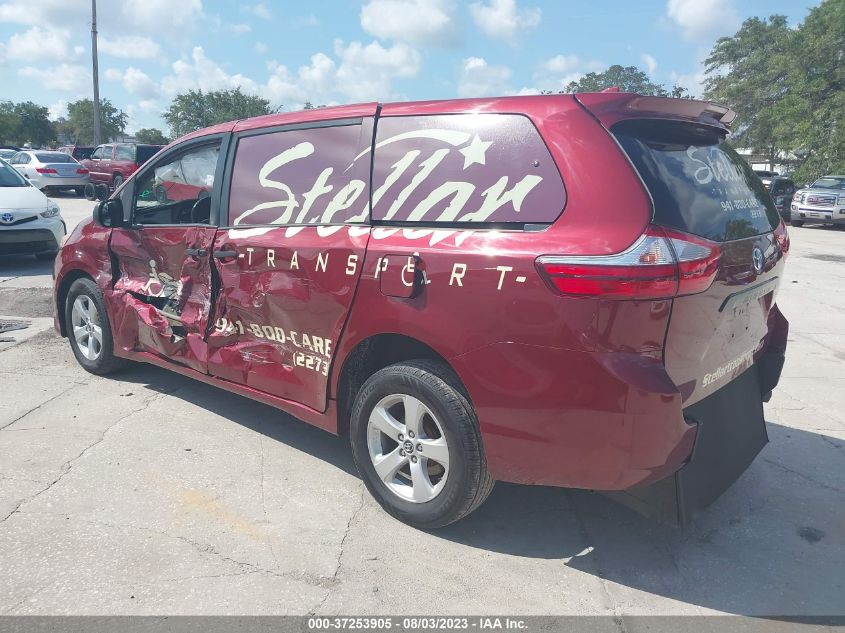 2019 TOYOTA SIENNA L - 5TDZZ3DC5KS993210