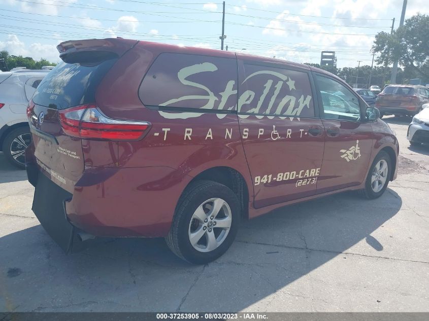 2019 TOYOTA SIENNA L - 5TDZZ3DC5KS993210