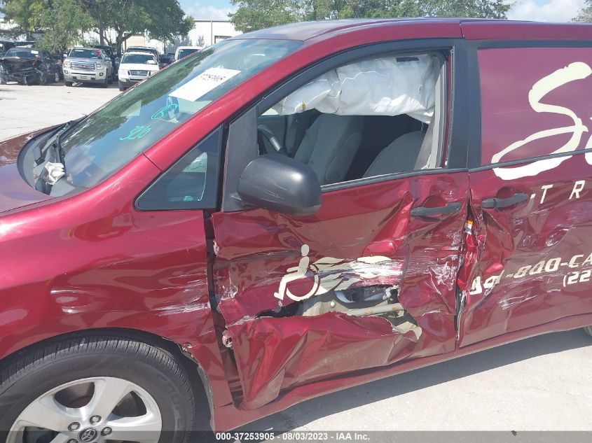 2019 TOYOTA SIENNA L - 5TDZZ3DC5KS993210