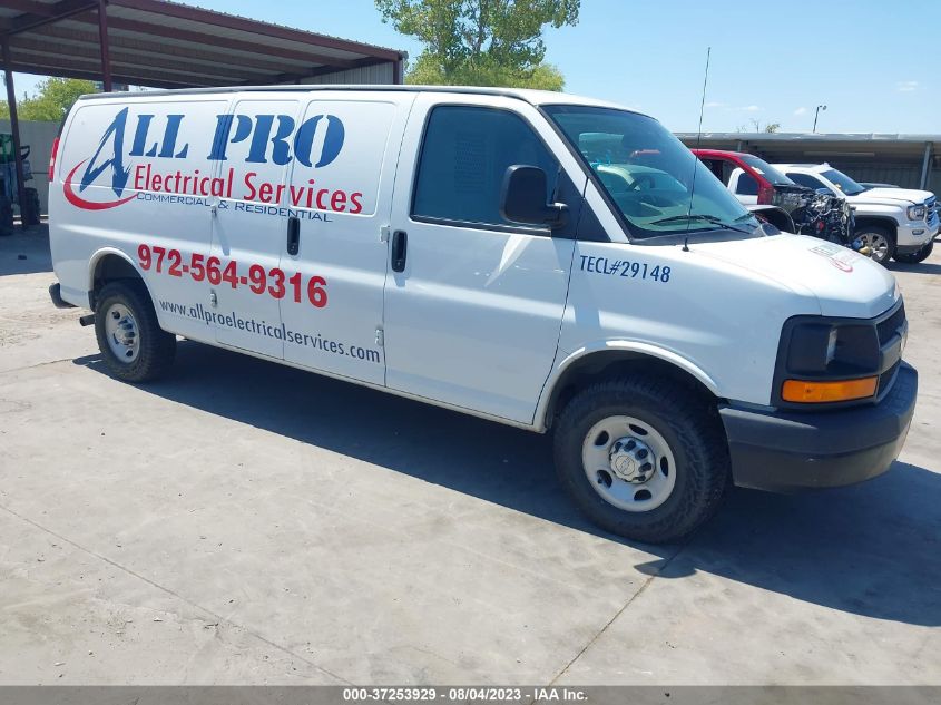 2015 CHEVROLET EXPRESS 3500 WORK VAN 1GCZGUCG9F1261018
