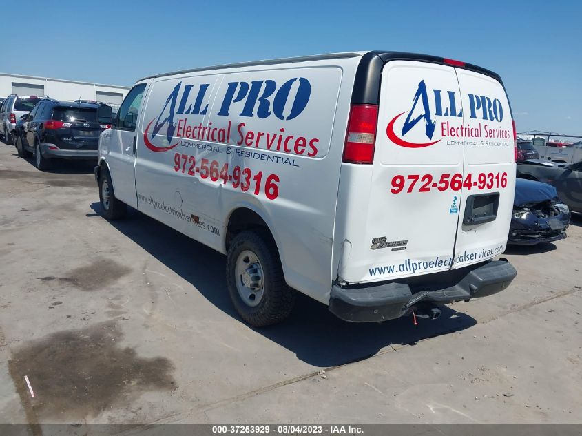 2015 CHEVROLET EXPRESS 3500 WORK VAN 1GCZGUCG9F1261018