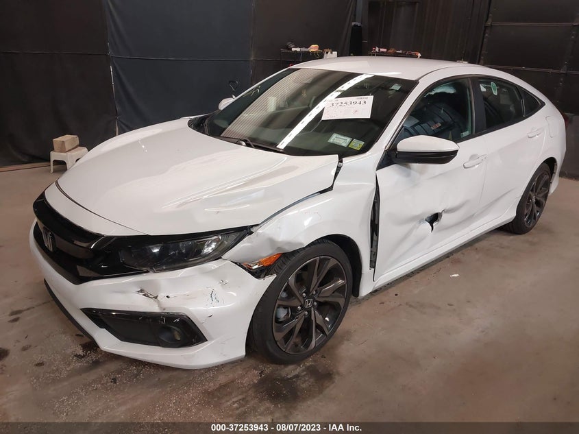 VIN 2HGFC2F81MH538543 2021 HONDA CIVIC SEDAN SPORT
