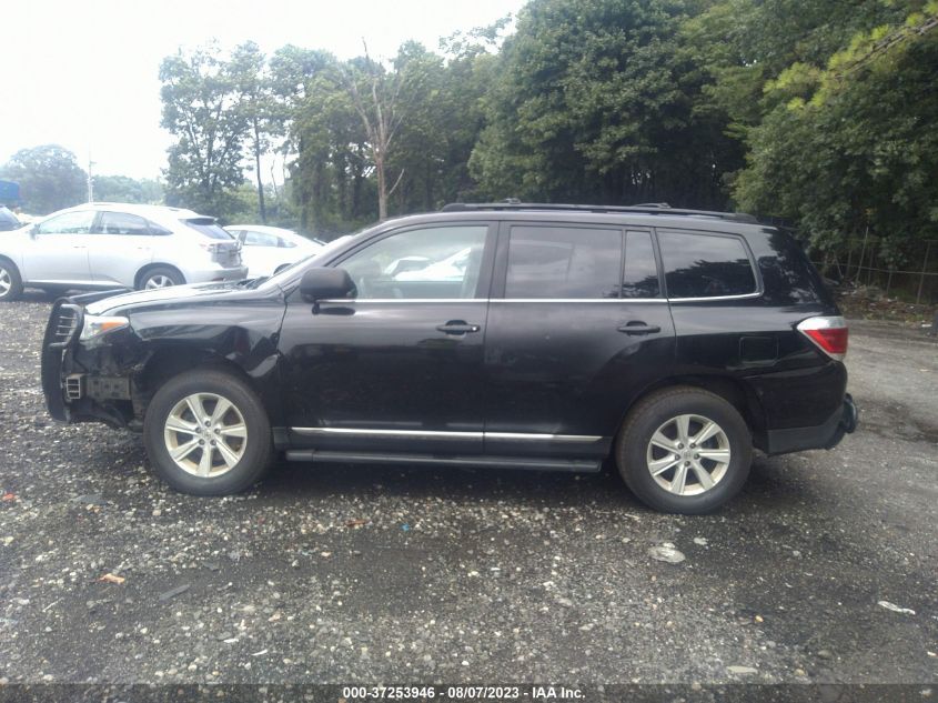 2013 TOYOTA HIGHLANDER - 5TDZA3EH9DS041069