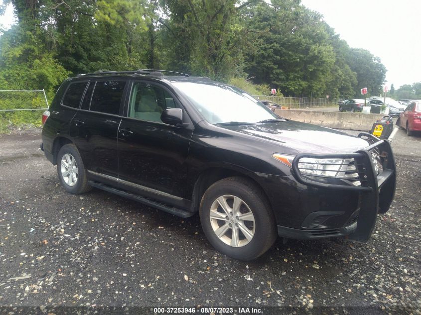 2013 TOYOTA HIGHLANDER - 5TDZA3EH9DS041069