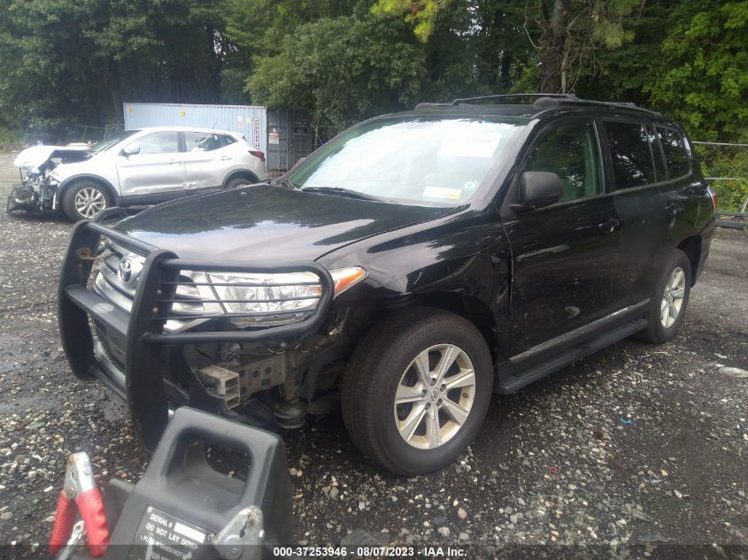 2013 TOYOTA HIGHLANDER - 5TDZA3EH9DS041069