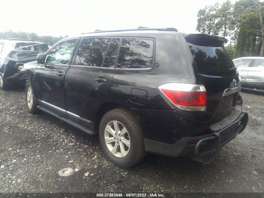 2013 TOYOTA HIGHLANDER - 5TDZA3EH9DS041069