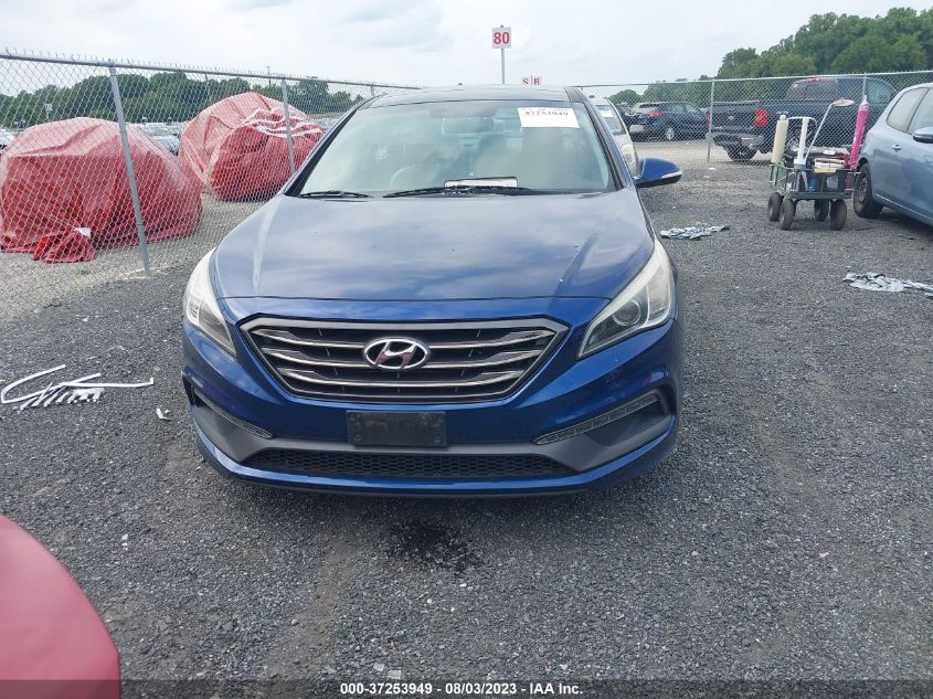 2016 HYUNDAI SONATA 2.4L LIMITED - 5NPE34AF3GH284602