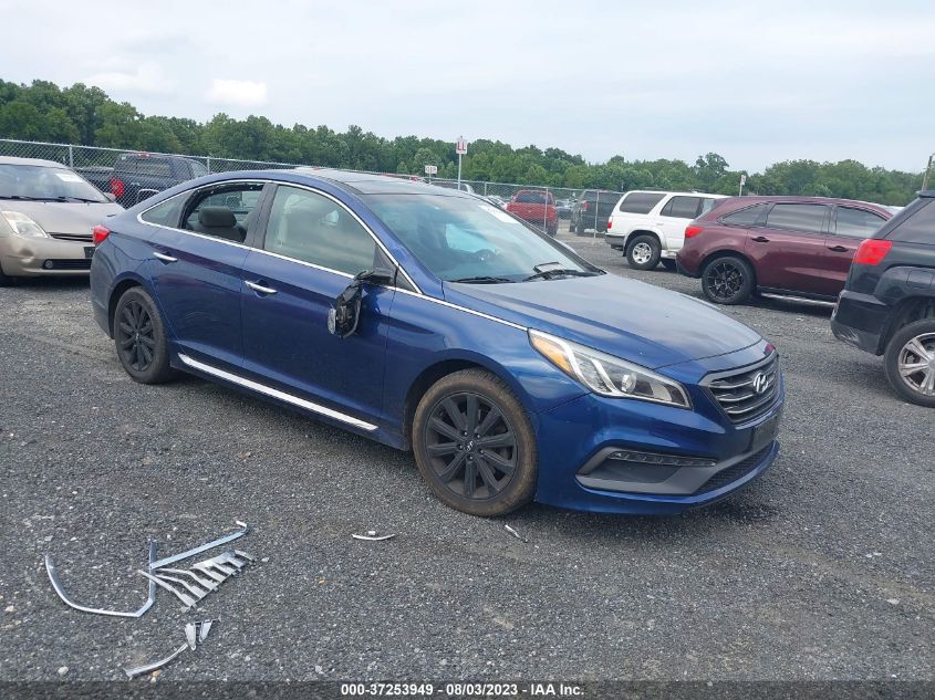 2016 HYUNDAI SONATA 2.4L LIMITED - 5NPE34AF3GH284602