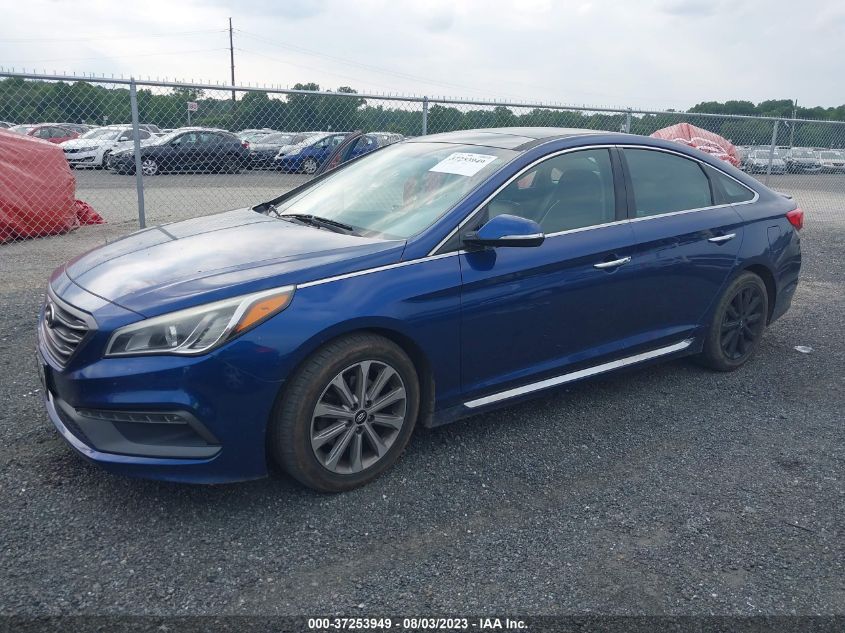 2016 HYUNDAI SONATA 2.4L LIMITED - 5NPE34AF3GH284602