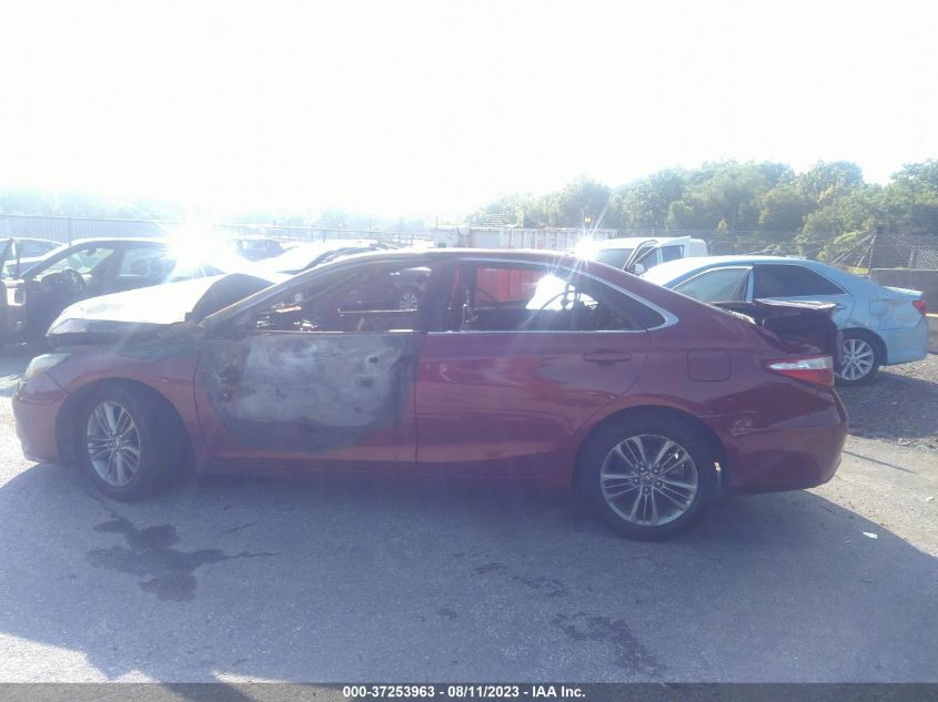 2015 TOYOTA CAMRY XLE/SE/LE/XSE - 4T1BF1FK9FU960503