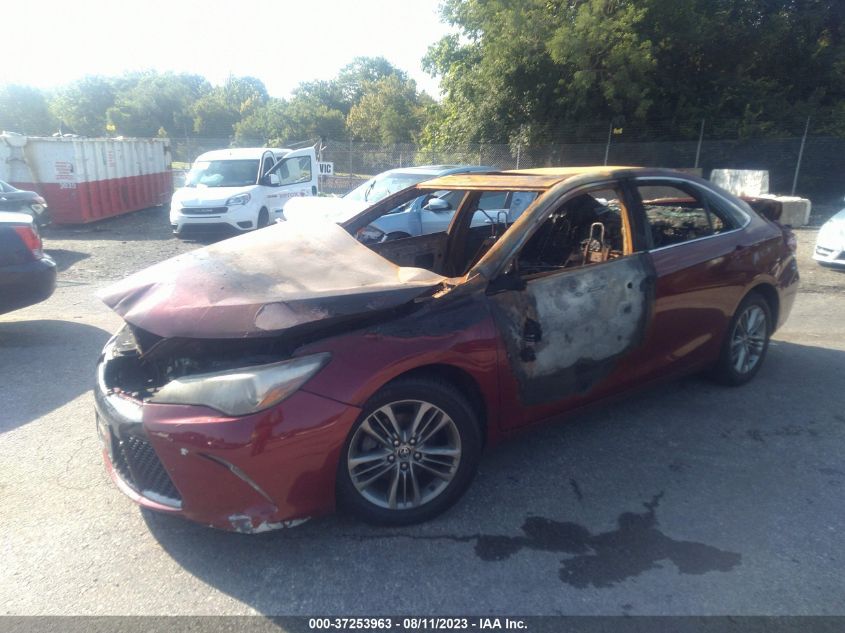 2015 TOYOTA CAMRY XLE/SE/LE/XSE - 4T1BF1FK9FU960503