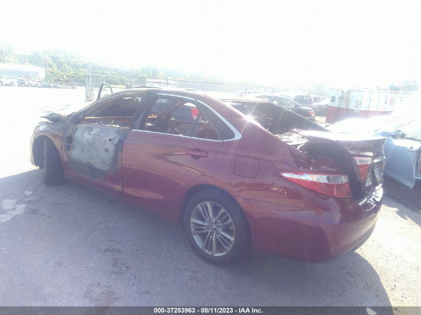 2015 TOYOTA CAMRY XLE/SE/LE/XSE - 4T1BF1FK9FU960503