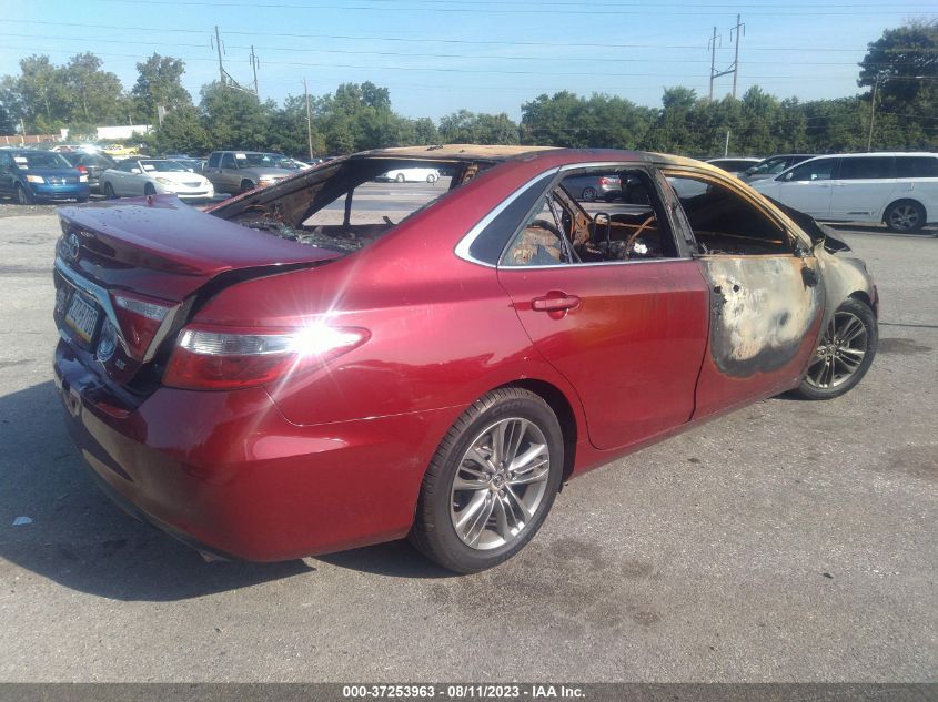 2015 TOYOTA CAMRY XLE/SE/LE/XSE - 4T1BF1FK9FU960503