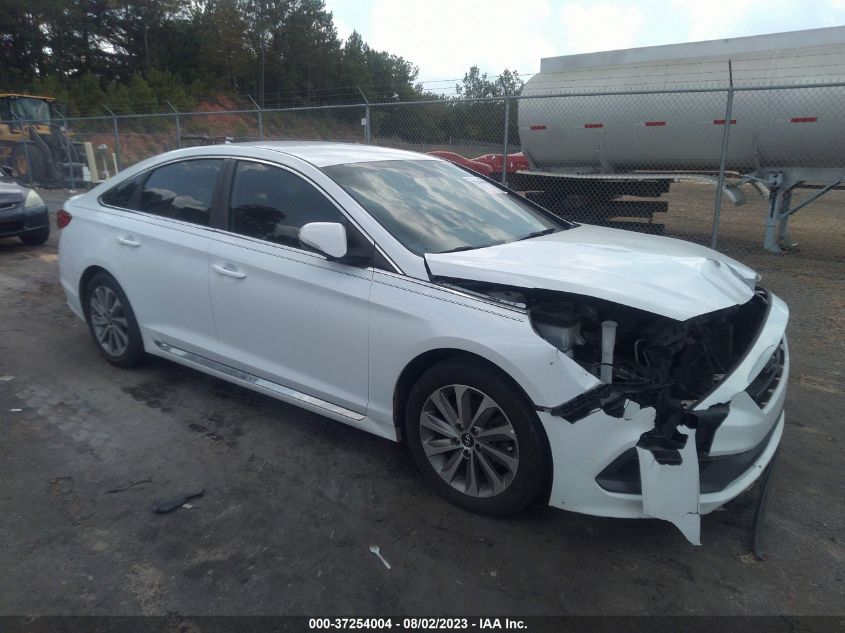 2016 HYUNDAI SONATA 2.4L SPORT - 5NPE34AF4GH402205