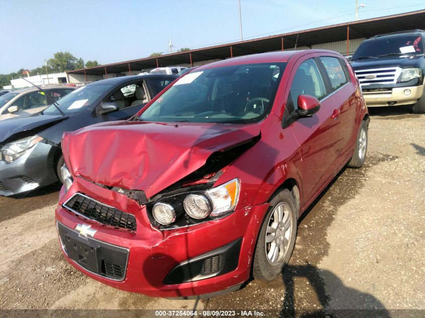2014 CHEVROLET SONIC LT - 1G1JC6SH6E4168882