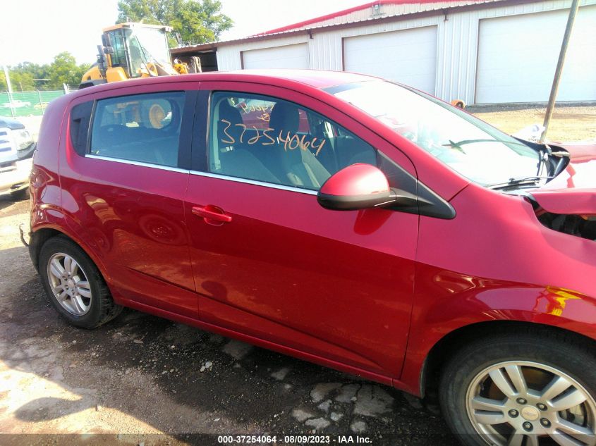 2014 CHEVROLET SONIC LT - 1G1JC6SH6E4168882