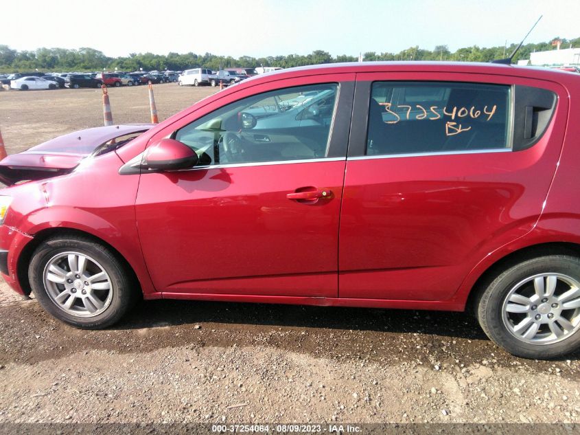 2014 CHEVROLET SONIC LT - 1G1JC6SH6E4168882