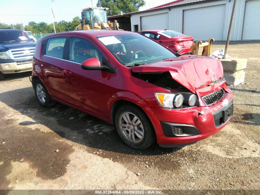 2014 CHEVROLET SONIC LT - 1G1JC6SH6E4168882
