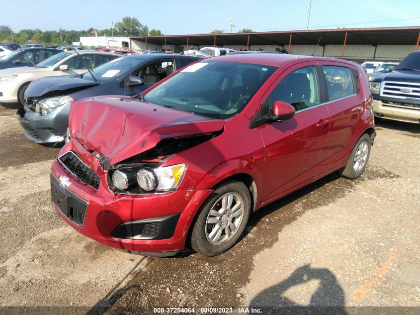 2014 CHEVROLET SONIC LT - 1G1JC6SH6E4168882