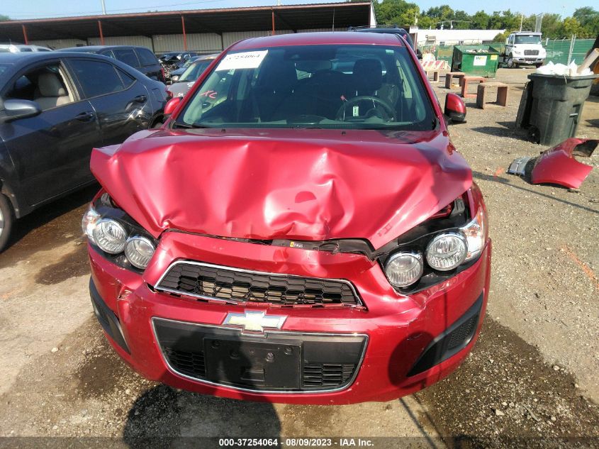 2014 CHEVROLET SONIC LT - 1G1JC6SH6E4168882