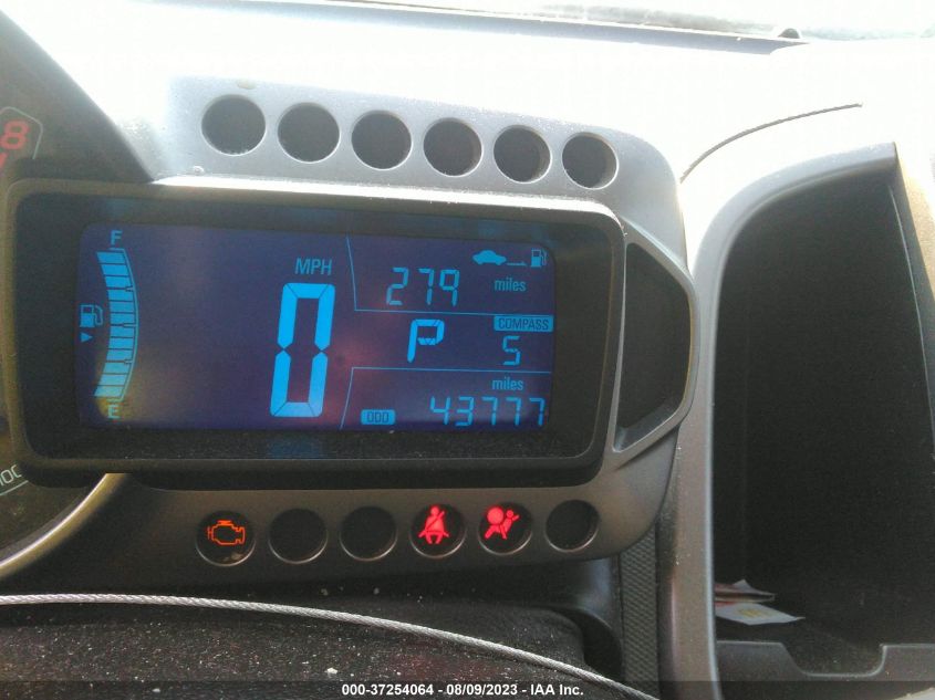 2014 CHEVROLET SONIC LT - 1G1JC6SH6E4168882