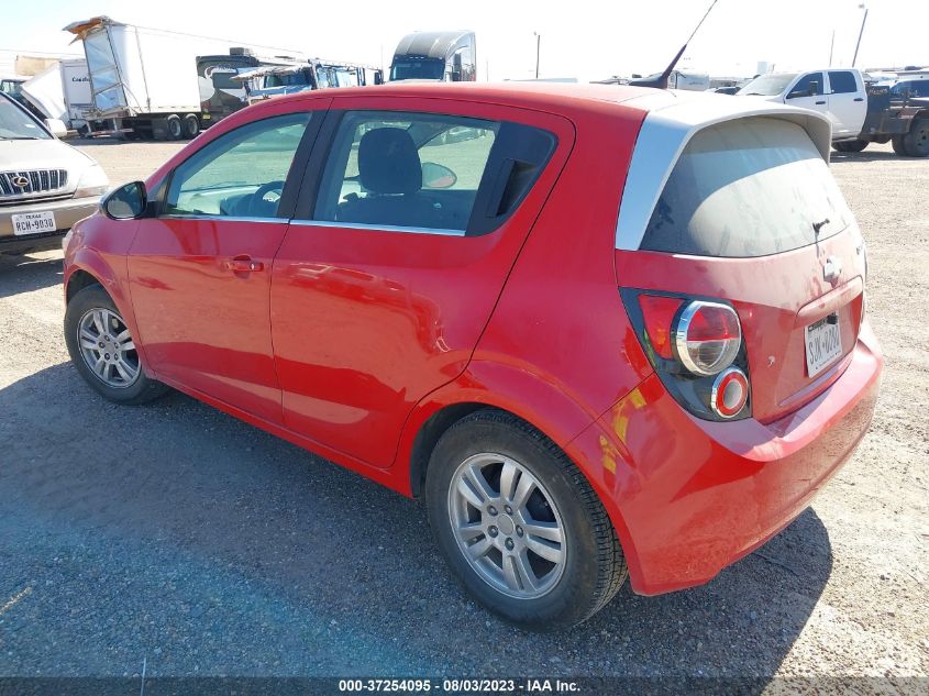 2013 CHEVROLET SONIC LT - 1G1JC6SH1D4219400