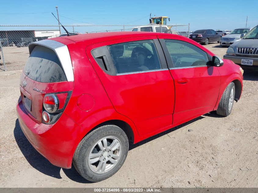2013 CHEVROLET SONIC LT - 1G1JC6SH1D4219400