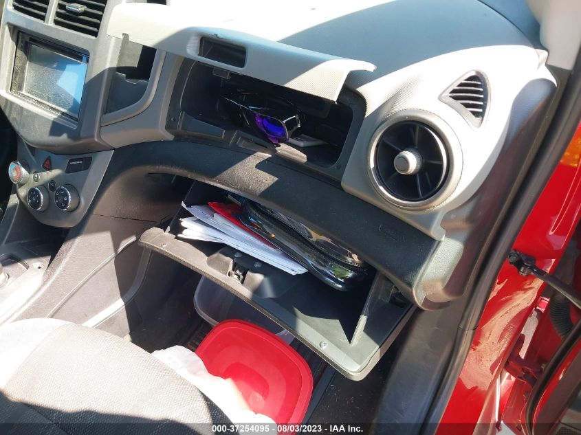 2013 CHEVROLET SONIC LT - 1G1JC6SH1D4219400