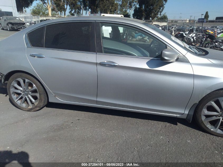 2014 HONDA ACCORD SEDAN SPORT - 1HGCR2F59EA214537