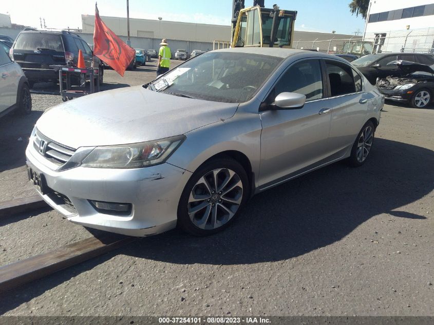 2014 HONDA ACCORD SEDAN SPORT - 1HGCR2F59EA214537