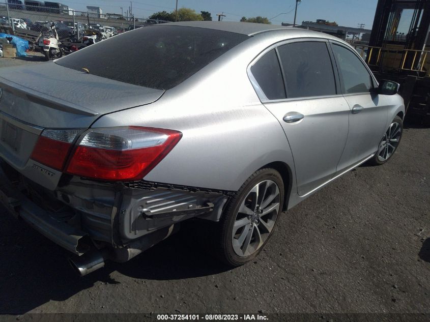 2014 HONDA ACCORD SEDAN SPORT - 1HGCR2F59EA214537