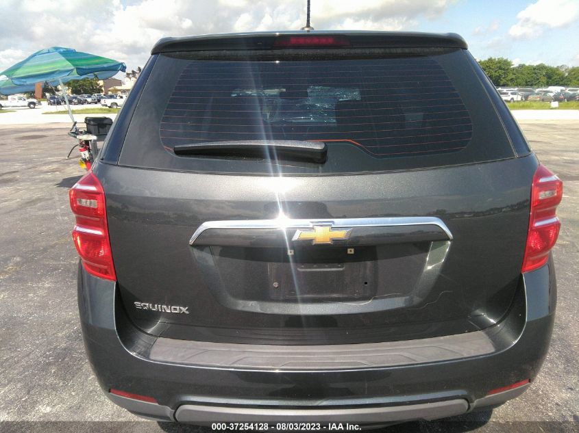 2017 CHEVROLET EQUINOX LS - 2GNALBEK3H1569269