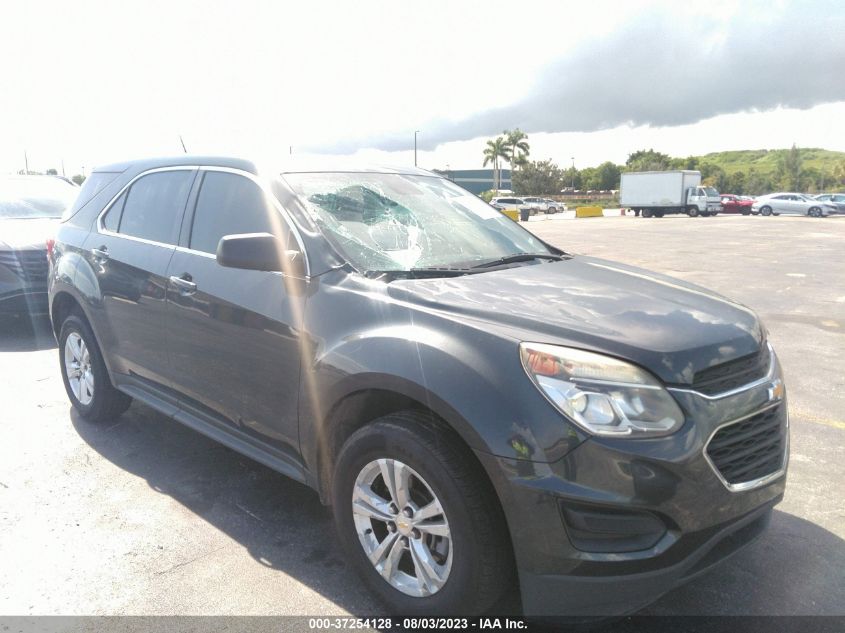 2017 CHEVROLET EQUINOX LS - 2GNALBEK3H1569269