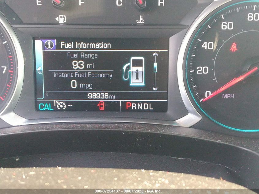 2018 CHEVROLET TRAVERSE LT CLOTH - 1GNERGKW7JJ222012