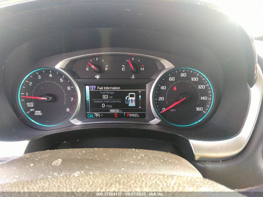 2018 CHEVROLET TRAVERSE LT CLOTH - 1GNERGKW7JJ222012