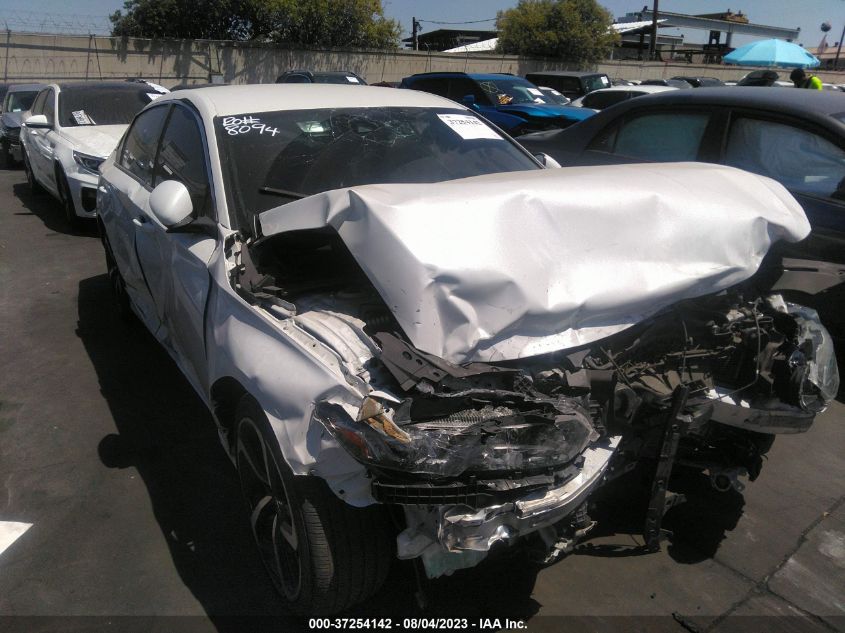 2020 HONDA ACCORD SEDAN SPORT - 1HGCV1F3XLA011951