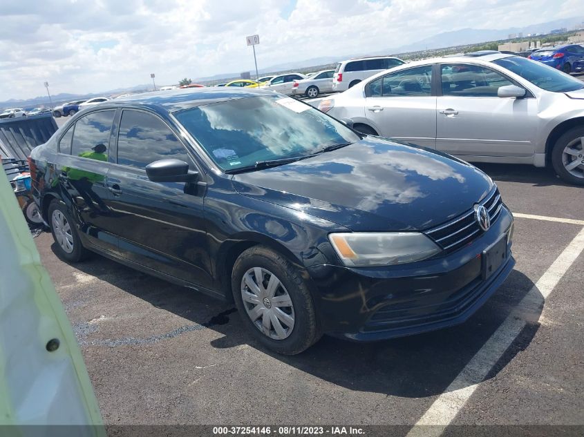 2015 VOLKSWAGEN JETTA SEDAN 2.0L S - 3VW2K7AJ0FM303317