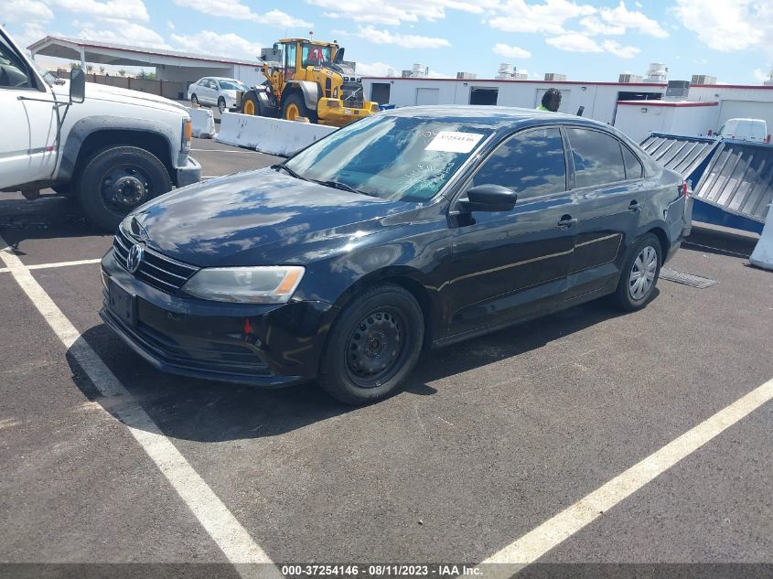 2015 VOLKSWAGEN JETTA SEDAN 2.0L S - 3VW2K7AJ0FM303317